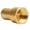 Quickfitting 3/4in Push-to-Connect x 3/4in FNPT Brass Water Heater Adapter Fitting LF8228R - alternate 1